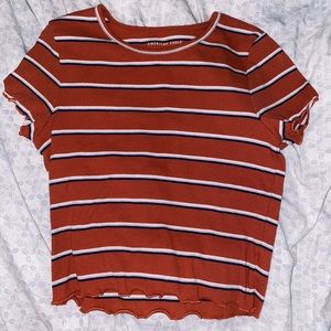 American Eagle Striped Tee